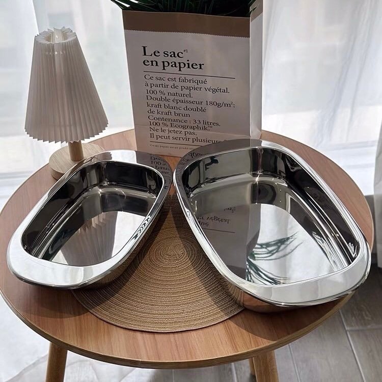 Khay đựng thức ăn đa năng Chockmen! 40cm và 33.5cm (#CKM305 và #CKM306)