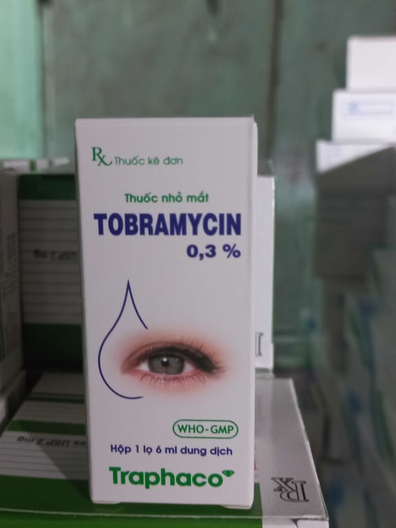 Tobramycin 0,3% traphaco lọ 6ml lốc/10c