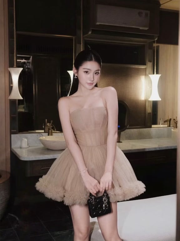 Váy tiểu thư đi tiệc CHOUCHOU