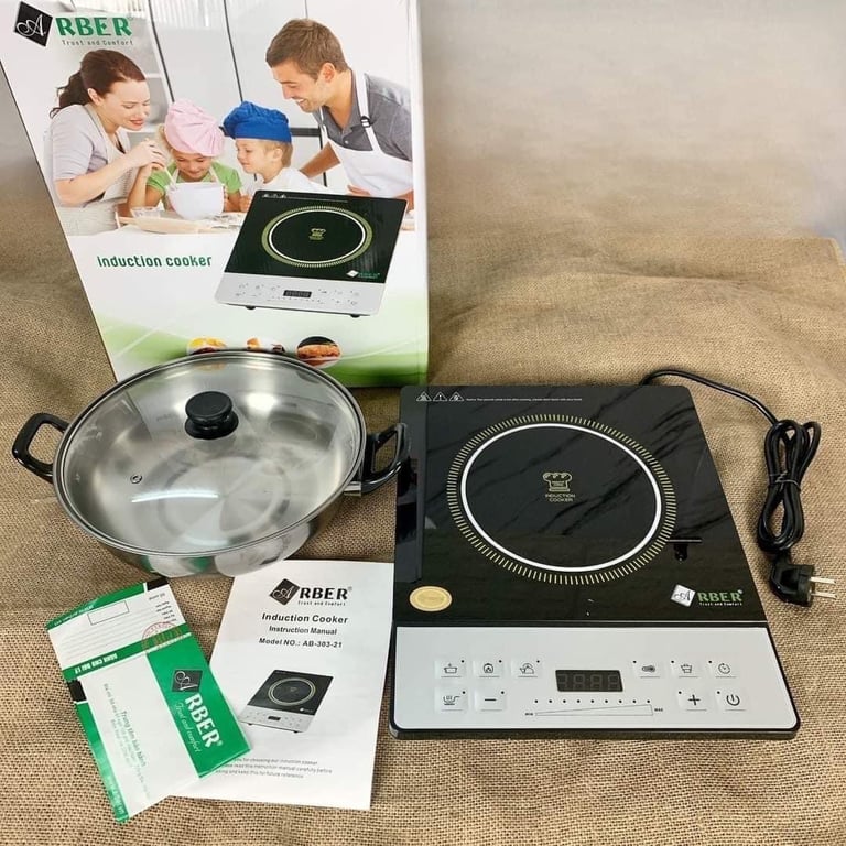 Bếp từ đơn Arber AB303 phím cơ