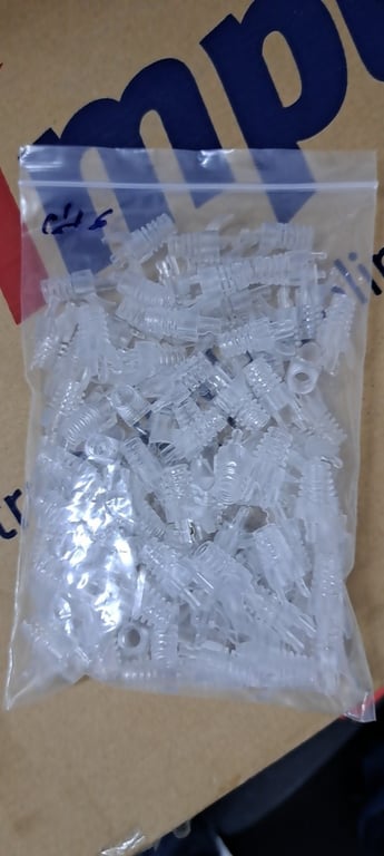 Đầu Chụp Cat 5 Dlp Trắng Trong