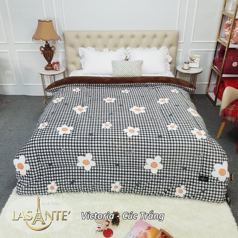 CHĂN LÔNG CỪU Victoria Pearl