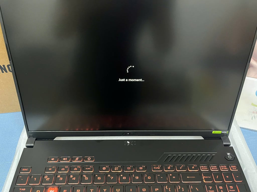 Laptop ASUS TUF Gaming F16 FX607VU-RL045W (Intel Core 5 210H | 16GB | 512GB | 16 inch FHD+ | RTX 4050 | Windows 11 Home | Xám)