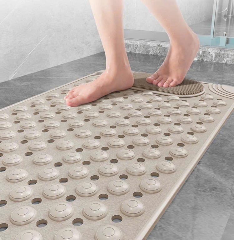 THẢM MASSAGE CHÂN CHỐNG TRƯỢT GIÁC HÚT NHÀ TẮM