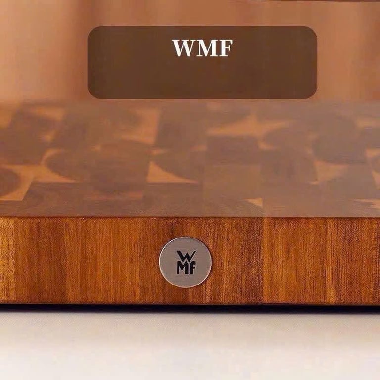 Thớt gỗ đặc WMF Fortenberg siêu hiếm – hàng Đức, dày chắc, chặt hay thái đều mê