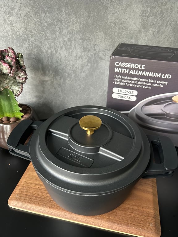 Nồi Nhôm Đúc cao cấp Lebenlang 20cm