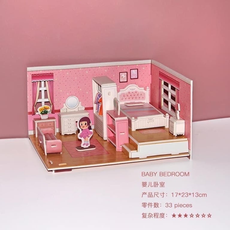 ĐỒ CHƠI LẮP GHÉP NHÀ 3D DIY