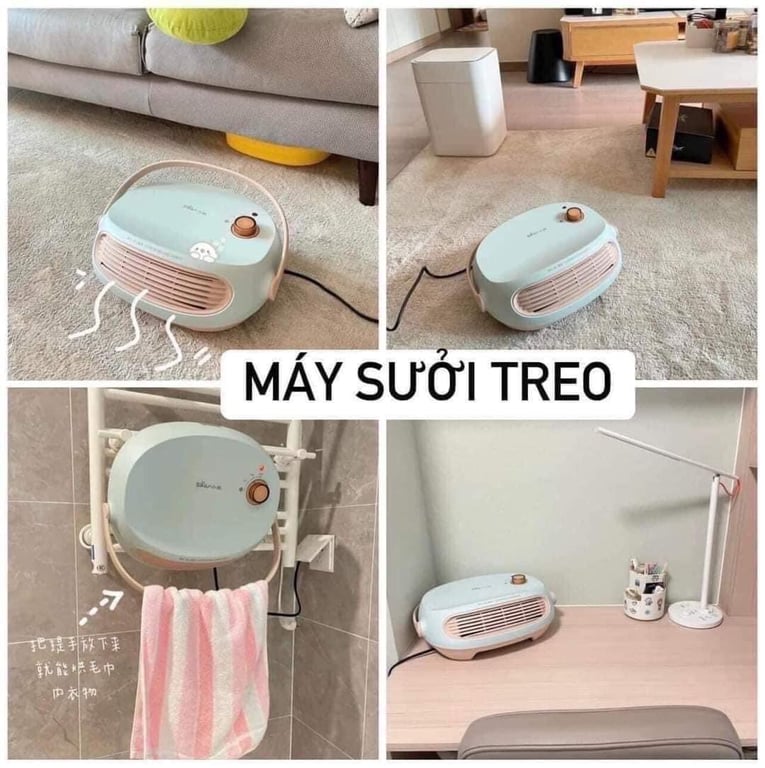 Máy sưởi đa năng Bear ☀