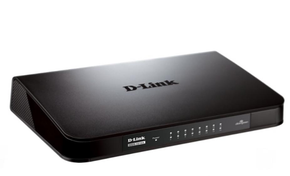 Switch D-Link DES 1016A 16-Port 10/100 Mbps (Vỏ nhựa)