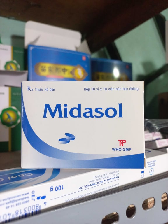 Medasol thành nam  hộp 10×10 viên mẫu mới