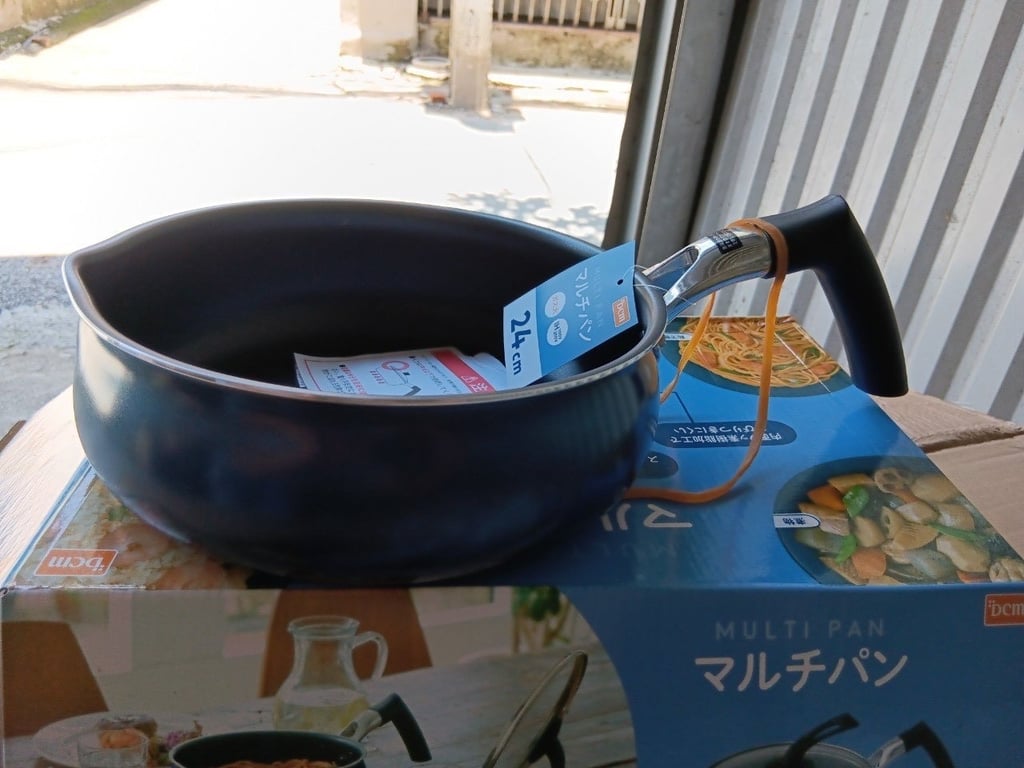 Chảo lẩu 24cm sâu lòng thành cao DCM Nhật Bản