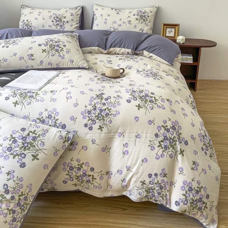 ce Bộ cotton đũi 4 món