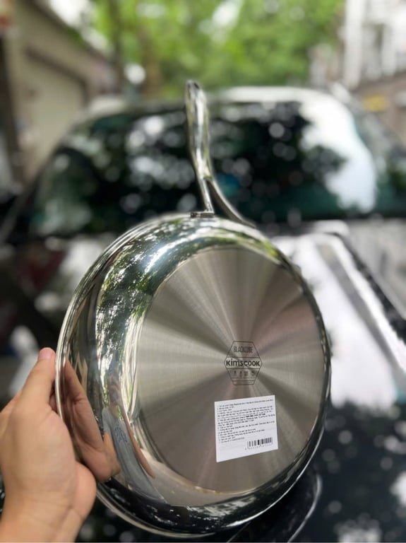 CHẢO BLACKCUBE INOX 3 LỚP ĐÁY TỪ CHỐNG DÍNH KIMS COOK