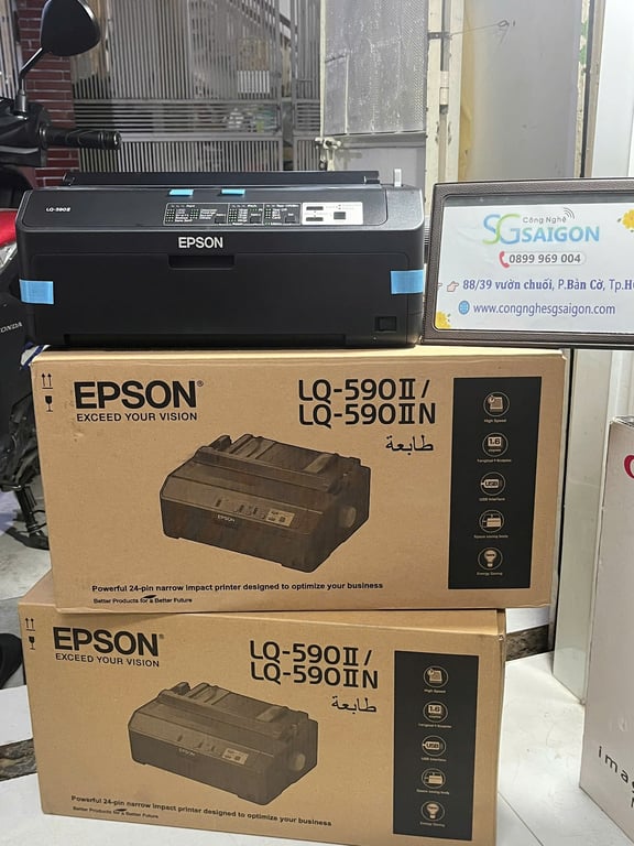Máy in kim epson Lq-590II - Nhập Khẩu