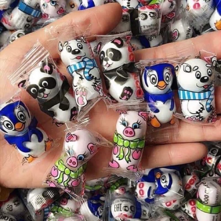 Kẹo gấu Nga  mix hình thú cưng 💞 MIX TÚI 300g