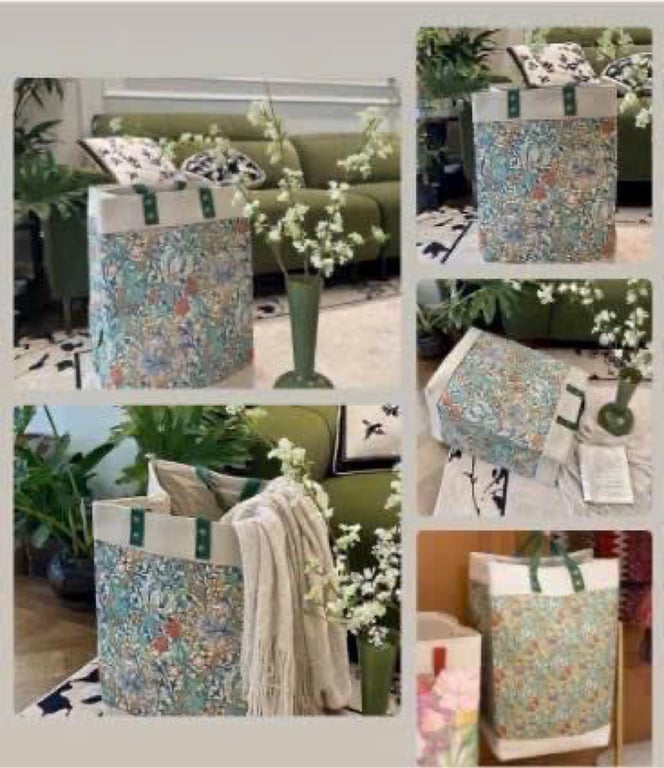 Giỏ đựng quần áo giặt là cao cấp.