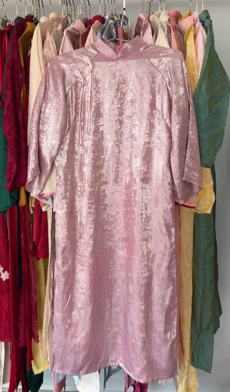 Áo dài Diệp Trân (nhũ)