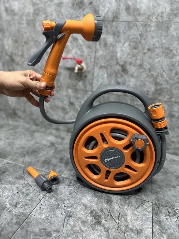 Bộ vòi nước tưới cây mini 12m đi kèm với súng phun nước Lebenlang LBLB3368