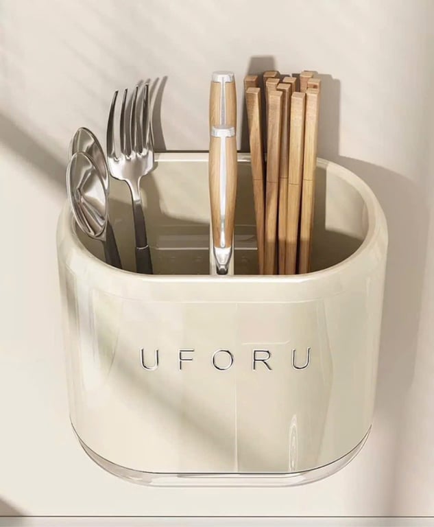 HỘP ĐỰNG ĐŨA THÌA UFORU TREO TƯỜNG