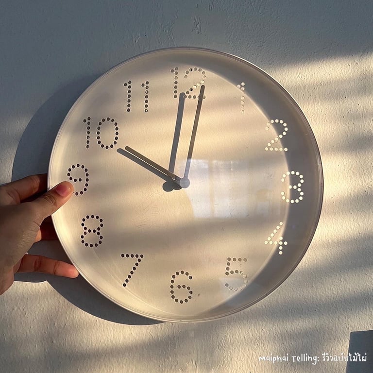 ĐỒNG HỒ TREO TƯỜNG TROMMA IKEA 25cm