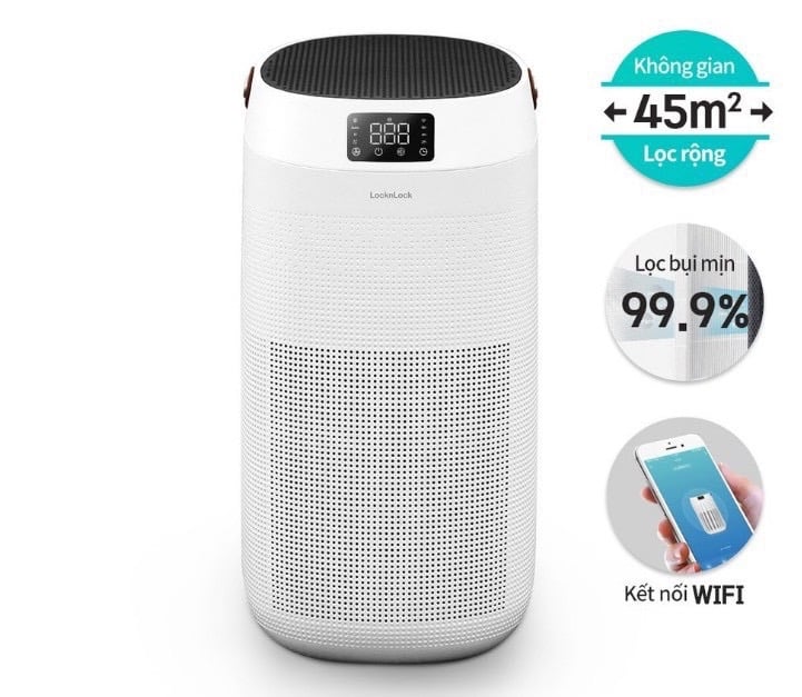 máy lọc không khí LocknLock Air Purifier ENP124WHT