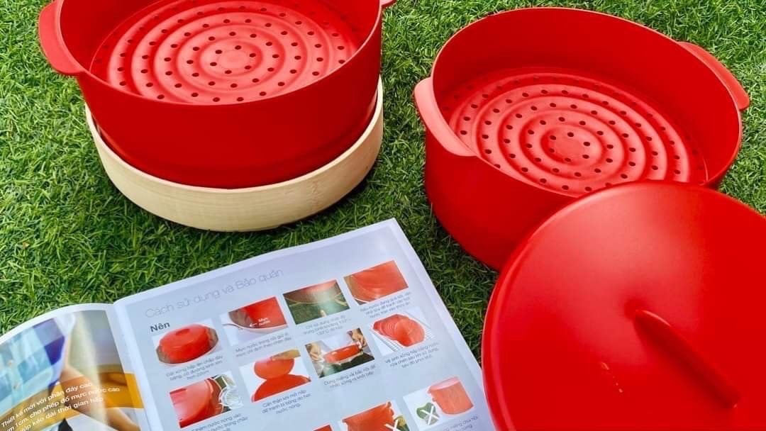 ĐẾ TRE CHO XỬNG HẤP TUPPERWARE