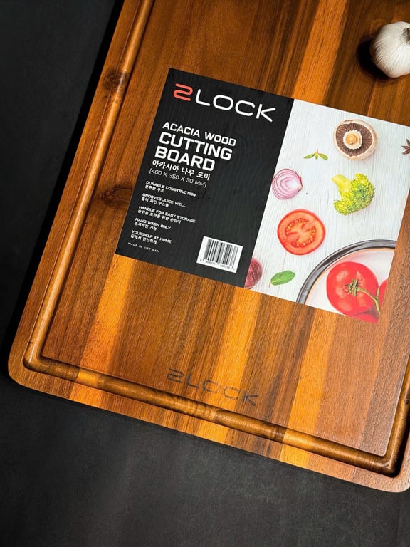 THỚT GỖ HÀN QUỐC 2LOCK SIÊU ĐẸP