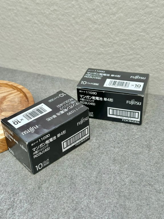 SET 4 VIÊN PIN AAA/AA FUJITSU,MUSUBISHI