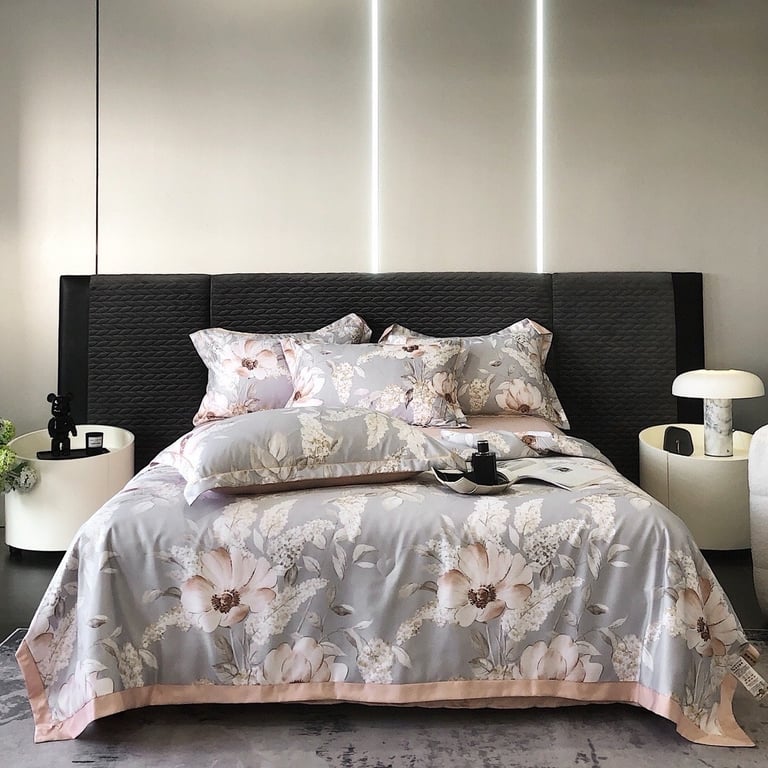 SET CHĂN GA GỐI LỤA THÁI 4 MÓN 𝐓𝐄𝐍𝐂𝐄𝐋  (1)