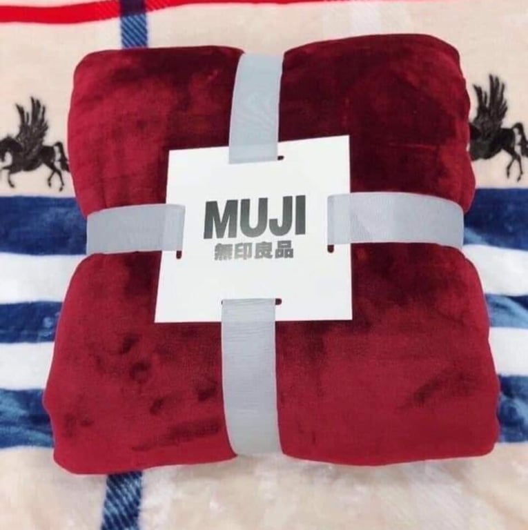 CHĂN LÔNG XUẤT NHẬT MUJI 2mx 2m3 MC12