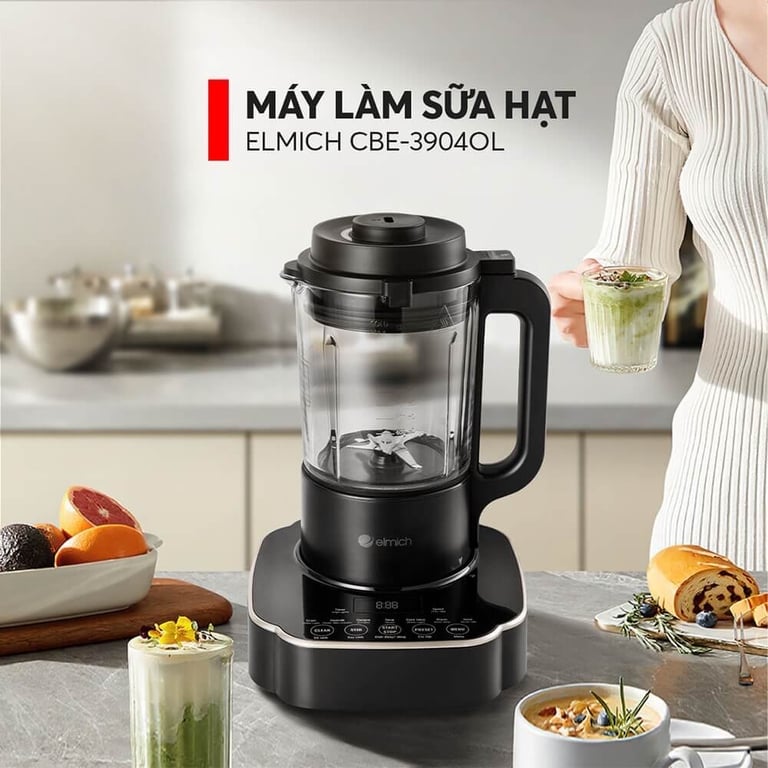 MÁY LÀM SỮA HẠT ELMICH CBE 3904OL