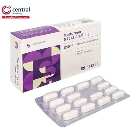 Mefformin 850mg stella h/60v