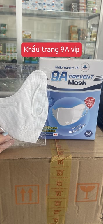 Khẩu trang 9A h/20 cái sen việt
