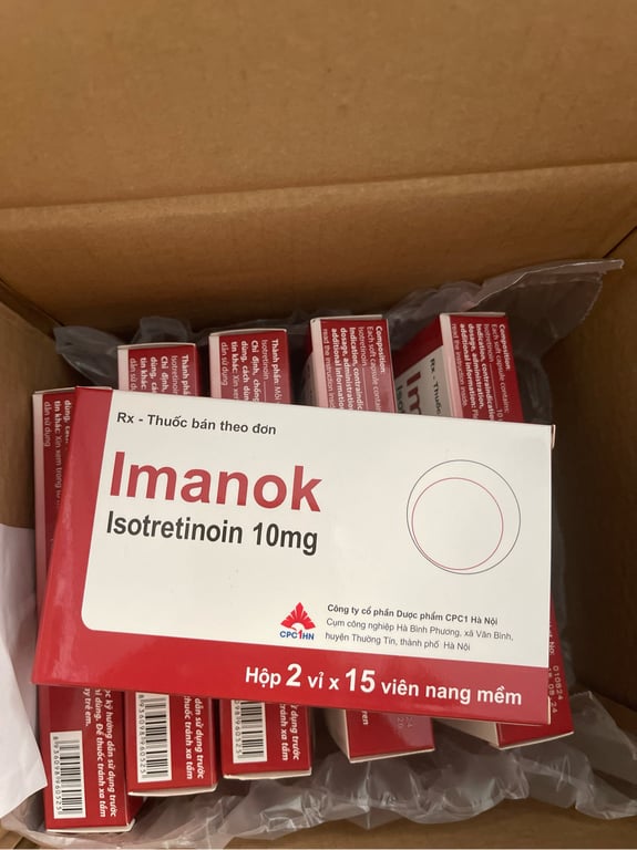 Imanok 10mg isotretinoin novo