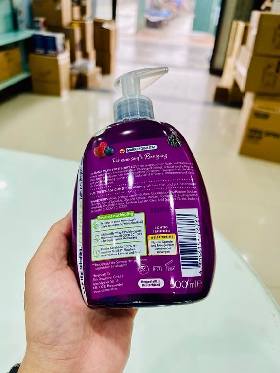 NƯỚC RỬA  TAY DIỆT KHUẨN ISANA