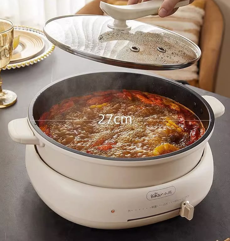 Nồi lẩu điện đa năng Bear 4L DHG – C40T1