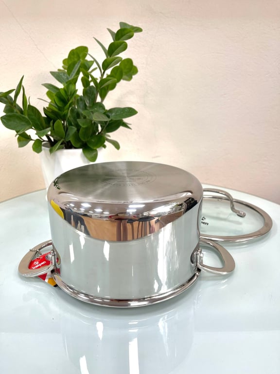 NỒI LẺ INOX 3 LỚP LIỀN KHỐI KALPEN KAZLER 18 20 24 30cm