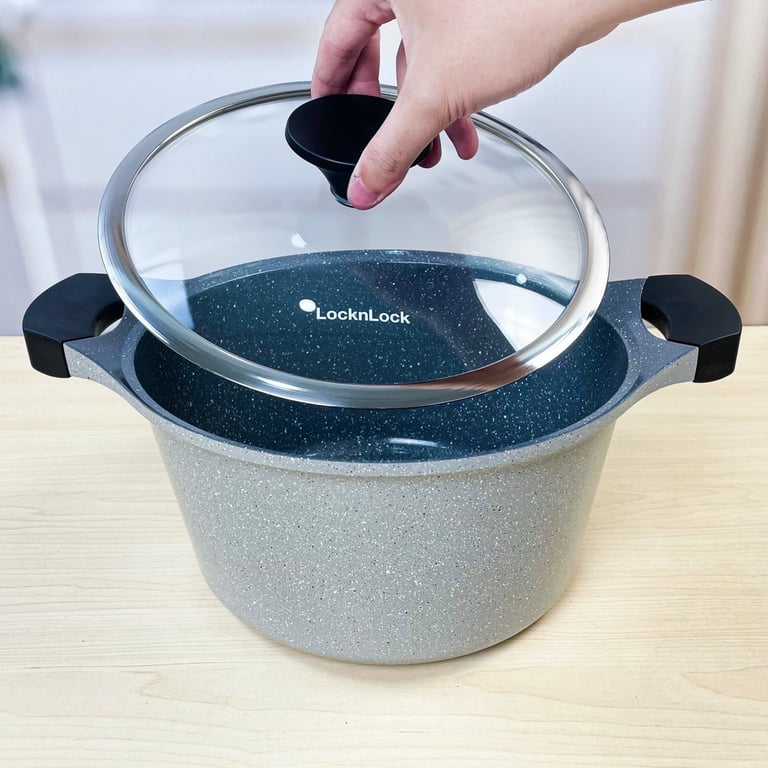 Nồi đá Stone cao cấp 20cm Lock&Lock LCA6202D