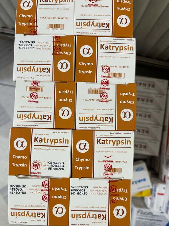 Katrypsin 4.2 Khánh hoà h/100v nén alpha
