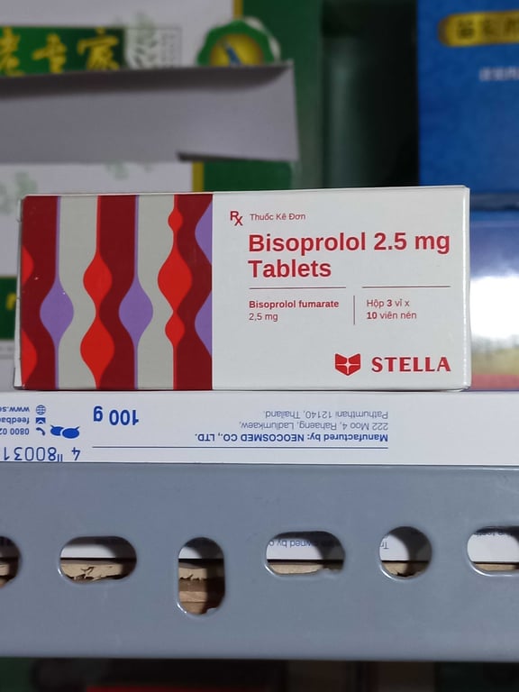 Bisoprolol 2.5mg STELLA H/30v