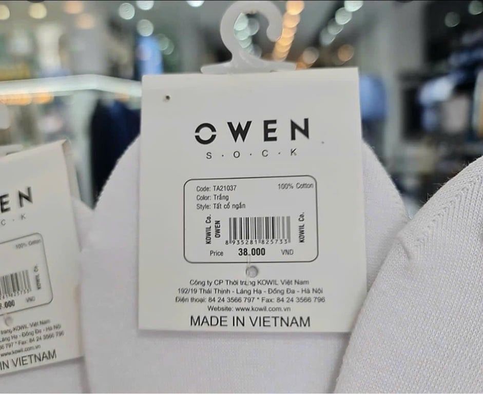 Set 10 đôi tất owen