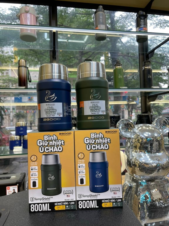 BÌNH GIỮ NHIỆT Ủ CHÁO 2GOOD F07 800ml