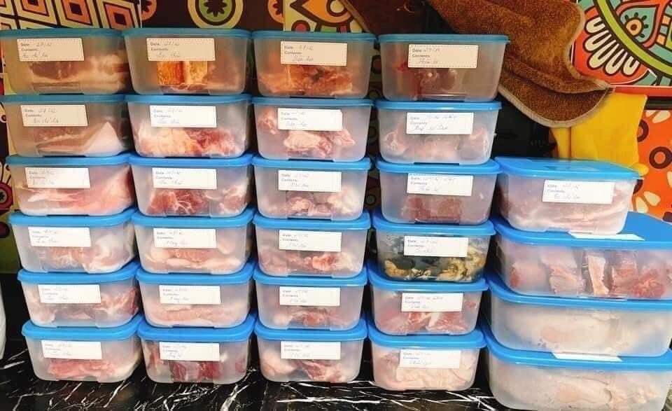 Bộ 6 hộp đông Tupperware Basic Set 650ml