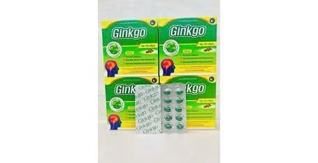 Ginkgo  xanh lá rẻ h/100v bổ não