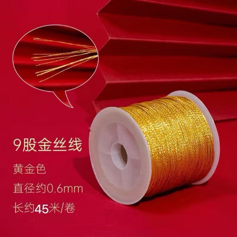 Sợi vàng kim 3/6/9/12/15 sợi cuộn nhỏ