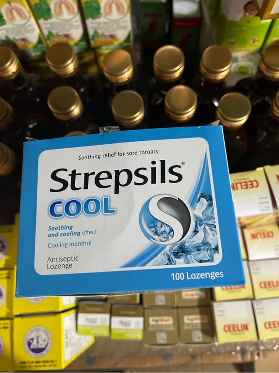 Strepsil bạc hà h/50 vỉ