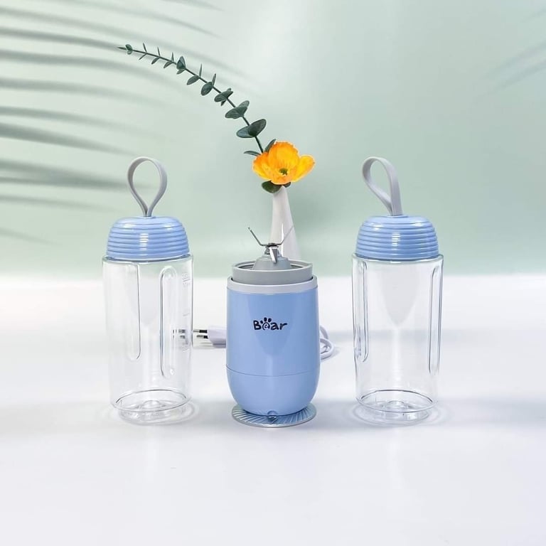 MÁY XAY SINH TỐ 2 CỐC  BEAR