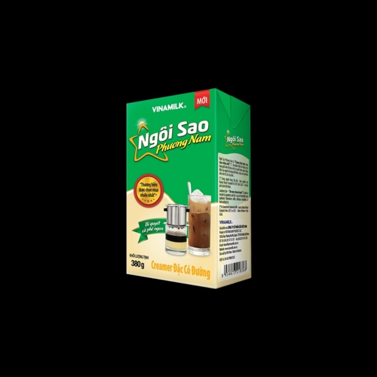 Sữa đặc Ngôi sao Phương Nam - Hộp giấy 380g