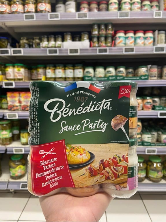 SET XỐT BENEDICTA 6 VỊ