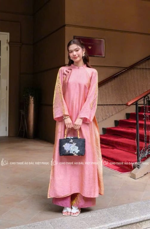 AD 4 tà tằm hồng 3 cúc dây thả (có bigsize)